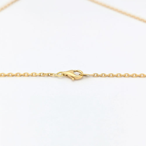 Collier Collier cœur en or jaune 18 carats 58 Facettes 30067