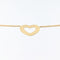 Collier Collier cœur en or jaune 18 carats 58 Facettes 30067