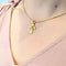 Pendentif Pendentif croix en or jaune 18 carats 58 Facettes 30077