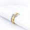 Bague 52 Bague deux ors 18 carats (750) sertie de 12 diamants 58 Facettes 30083