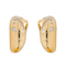 Boucles d'oreilles Fred Boucles d'oreilles Créoles Mouvementée Or jaune Diamant 58 Facettes 3010293CN