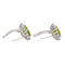 Boucles d'oreilles Boucles d'oreilles Or blanc Péridot, Diamant 58 Facettes 3013258CN