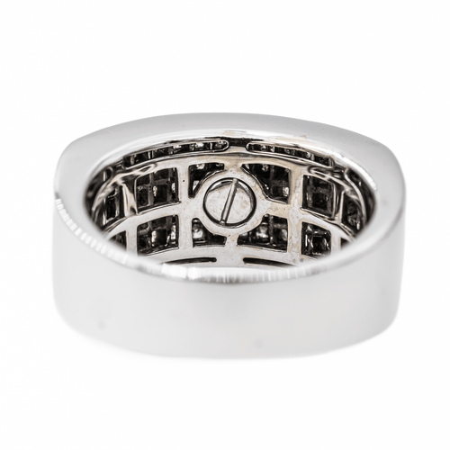 Bague 54 Bague Or blanc Diamant 58 Facettes 3017711RV