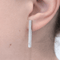 Boucles d'oreilles Boucles d'oreilles en or blanc 18 carats et diamants 58 Facettes 30220
