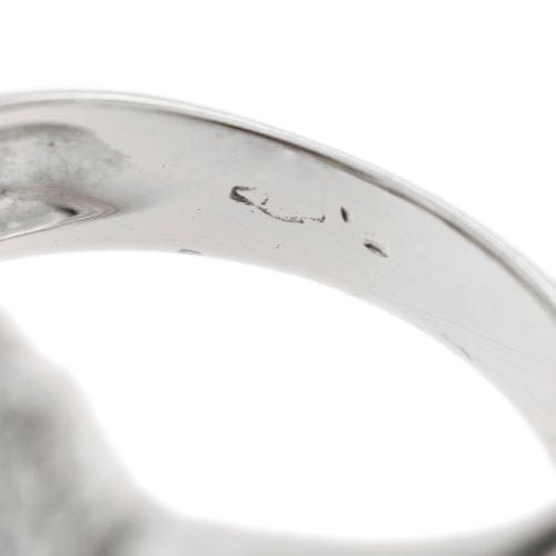 Bague 60 Squillo Margherita - Bague en or blanc et or jaune avec saphir et diamants 58 Facettes 30270