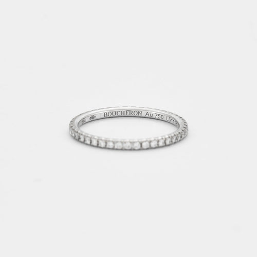 Bague 48 BOUCHERON - Alliance EPURE Diamants 58 Facettes DV0466-2