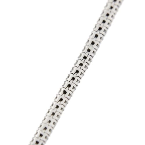 Bracelet Bracelet tennis - Bracelet en or blanc 18 kt et diamants 58 Facettes 30427