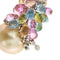 Collier Collier avec pendentif en or blanc 18 carats, perle et diamants 58 Facettes 30440