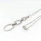 Collier Collier en or blanc 18 carats et diamants 58 Facettes 30441