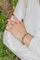 Bracelet Bracelet en or jaune 18 carats émeraudes et diamants 58 Facettes 3046562CN