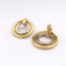 Boucles d'oreilles Boucles d’oreilles bicolores en or 18 carats (750) 58 Facettes 30588