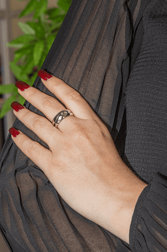 Bague 57 Bague Or blanc Diamant 58 Facettes 3060076CN