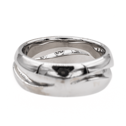 Bague 57 Bague Or blanc Diamant 58 Facettes 3060076CN