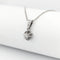 Collier Collier en or blanc 18 carats et diamants 58 Facettes 30614
