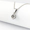 Collier Collier en or blanc 18 carats et diamants 58 Facettes 30614