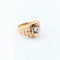Bague 53 Bague en or rose 18 carats avec diamant taille ancienne 58 Facettes 30715
