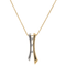 Collier Collier Or jaune, Or blanc Diamant 58 Facettes 3073305CN