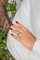 Bague 53 Bague marguerite en or jaune et or blanc saphir et diamants 58 Facettes 3079746CN