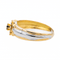 Bague 53 Bague Marguerite Or jaune, Or blanc Saphir, Diamant 58 Facettes 3079746CN