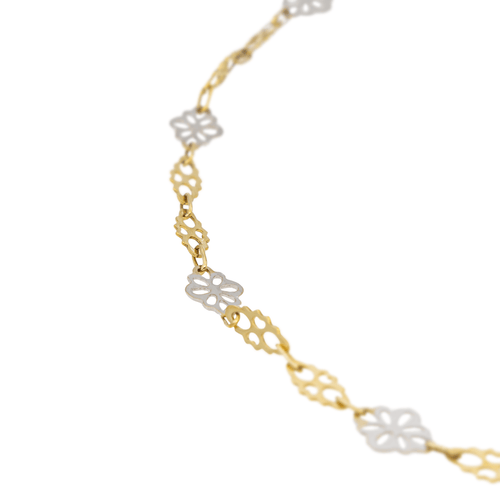 Collier Collier  Or jaune, Or blanc 58 Facettes 3079892CN