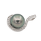Pendentif Pendentif en or blanc 18 carats avec perle de Tahiti et diamants 58 Facettes 3079901CN