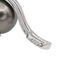 Pendentif Pendentif en or blanc 18 carats avec perle de Tahiti et diamants 58 Facettes 3079901CN