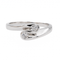 Bague 54 Bague Alliance Or blanc Diamant 58 Facettes 3081504CN