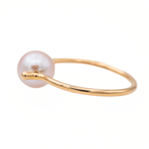 Bague 58 Bague Or rose Perle 58 Facettes 3083738CN