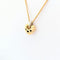 Collier Collier cœur en or jaune 18 carats et diamants 58 Facettes 30893