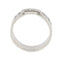 Bague 53 Tiffany & Co Atlas - Bague alliance en or blanc 18 ct et diamants 58 Facettes 30977