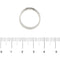 Bague 53 Tiffany & Co Atlas - Bague alliance en or blanc 18 ct et diamants 58 Facettes 30977