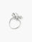 Bague 54.5 Bague « Ruban » ajourée pavée en or blanc 18 carats et diamants 58 Facettes 120042