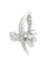 Bague 54.5 Bague « Ruban » ajourée pavée en or blanc 18 carats et diamants 58 Facettes 120042