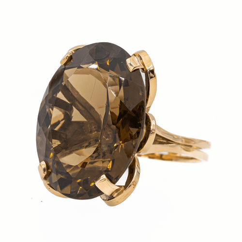 Bague 53 Bague Cocktail Or jaune Quartz 58 Facettes 3105052CN