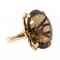 Bague 53 Bague cocktail en or jaune 18 carats sertie d’un quartz fumé 58 Facettes 3105052CN