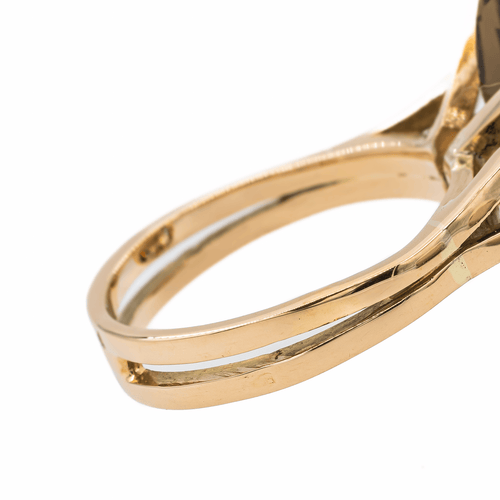 Bague 53 Bague Cocktail Or jaune Quartz 58 Facettes 3105052CN
