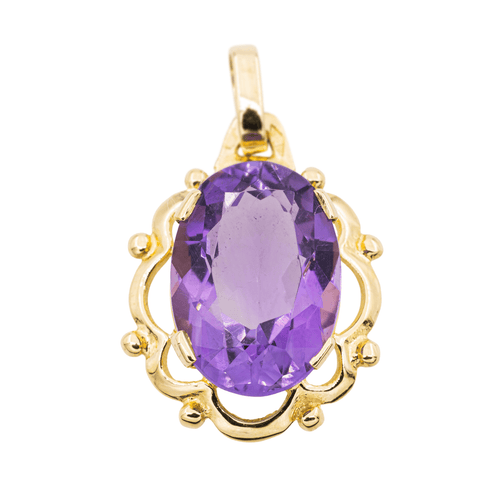 Pendentif Pendentif Or jaune Améthyste 58 Facettes 3105058CN