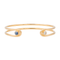 Bracelet Bracelet Jonc Or jaune Diamant, Saphir 58 Facettes 3105930CN