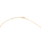 Collier Collier motif Pi en or rose 18 carats avec œil-de-tigre 58 Facettes 3105959CN