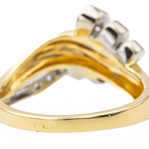 Bague 53 Bague Or jaune, Or blanc Diamant 58 Facettes 3105962CN