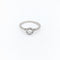 Bague 53 Bague en or blanc 18 carats et diamants 58 Facettes 31068