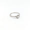 Bague 53 Bague en or blanc 18 carats et diamants 58 Facettes 31068