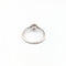 Bague 53 Bague en or blanc 18 carats et diamants 58 Facettes 31068
