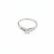 Bague 54 Solitaire - Bague en or blanc 18 carats et diamant 58 Facettes 31070