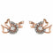 Boucles d'oreilles Boucles d'oreilles Nœud Diamants, Années 50 58 Facettes DV0032-50
