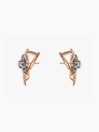 Boucles d'oreilles Boucles d'oreilles Nœud Diamants, Années 50 58 Facettes DV0032-50