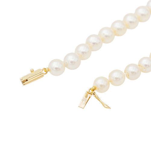 Collier Collier Perle Or jaune Saphir, Diamant 58 Facettes 3116109RV