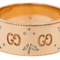 Bague 59 Gucci Bague Icon Blossom Or rose 58 Facettes 3118039CN