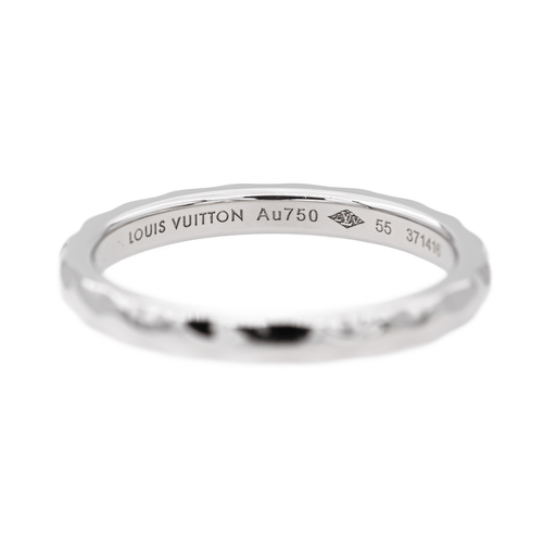 Bague 55 Louis Vuitton Bague Alliance  Or blanc 58 Facettes 3120963CN