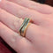 Bague 58 Bague en or jaune 19 carats 58 Facettes 31226